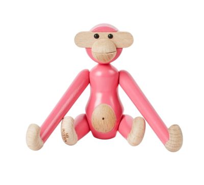 Affe Mini farbig Kay Bojesen Pink